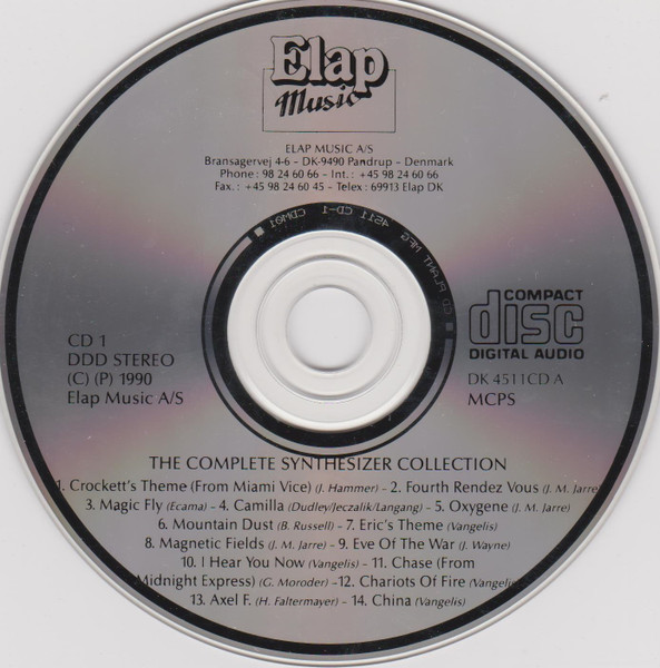 Unknown Artist - The Complete Synthesizer Collection tweedehands pop LP bij Run4Records