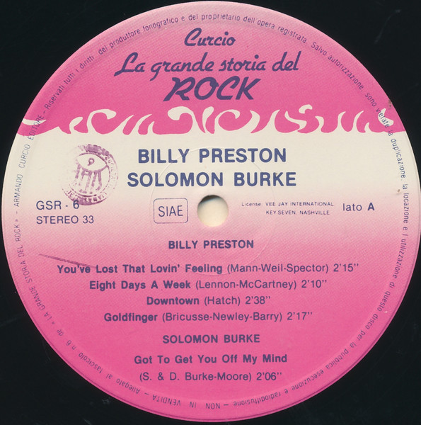 Various - Billy Preston / Solomon Burke / John Lee Hooker tweedehands soul LP bij Run4Records