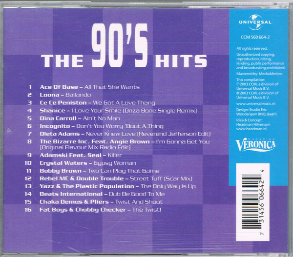 Various - The 90's Hits tweedehands verzamel LP bij Run4Records