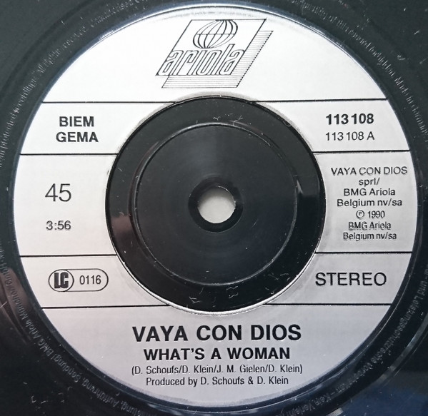Vaya Con Dios - What's A Woman? tweedehands 7 inch LP bij Run4Records