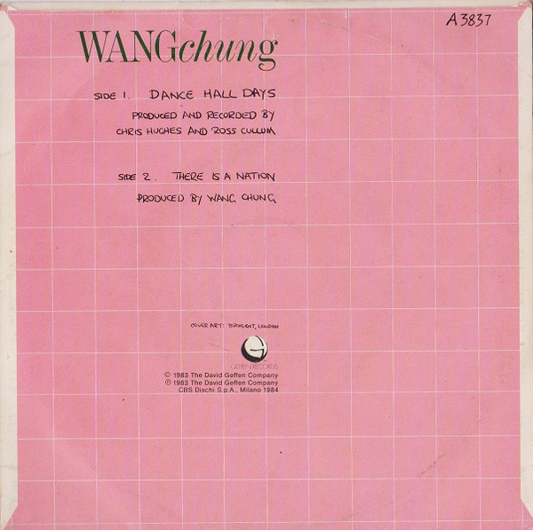 Wang Chung - Dance Hall Days tweedehands 7 inch LP bij Run4Records