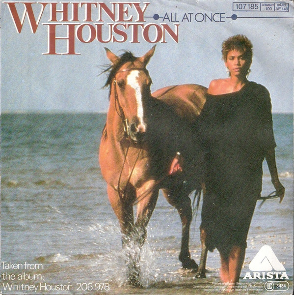 Whitney Houston - All At Once tweedehands 7 inch LP bij Run4Records