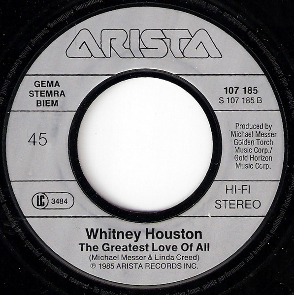 Whitney Houston - All At Once tweedehands 7 inch LP bij Run4Records