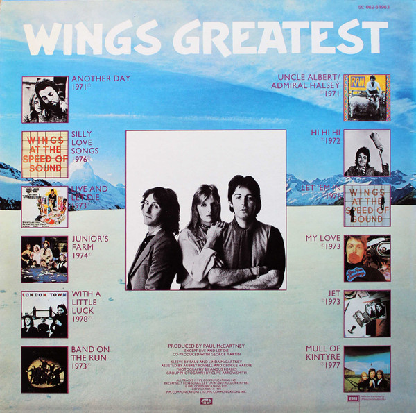 Wings (2) - Wings Greatest tweedehands pop LP bij Run4Records