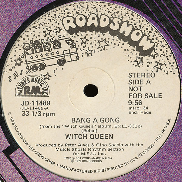 Witch Queen - Bang A Gong / Witch Queen tweedehands soul LP bij Run4Records