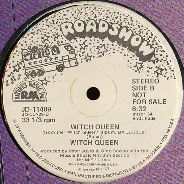 Witch Queen - Bang A Gong / Witch Queen tweedehands soul LP bij Run4Records