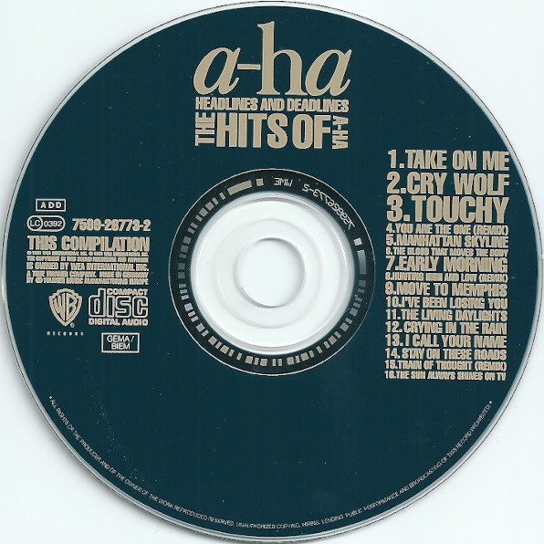 a-ha - Headlines And Deadlines (The Hits Of A-ha) tweedehands pop LP bij Run4Records