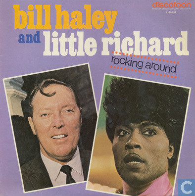 Bill Haley, Little Richard - Rocking Around tweedehands rock & roll LP bij Run4Records