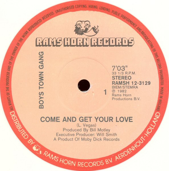 Boys Town Gang - Come And Get Your Love tweedehands disco LP bij Run4Records