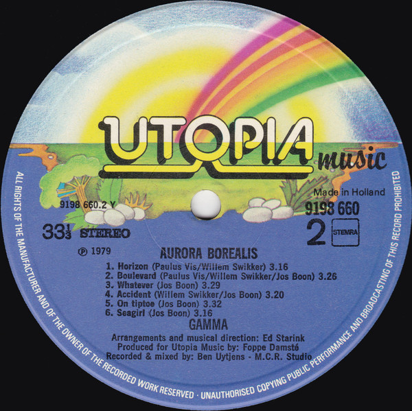 Gamma (8) - Aurora Borealis tweedehands jazz LP bij Run4Records