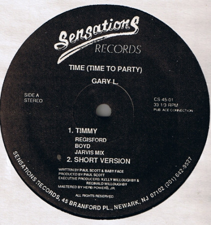 Gary L. - Time (Time To Party) tweedehands soul LP bij Run4Records