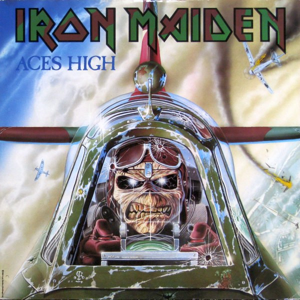 Iron Maiden - Aces High tweedehands rock LP bij Run4Records