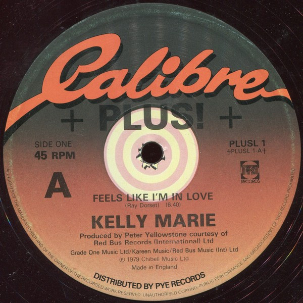 Kelly Marie - Feels Like I'm In Love tweedehands disco LP bij Run4Records