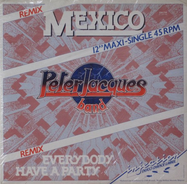 Peter Jacques Band - Mexico (Remix) tweedehands disco LP bij Run4Records