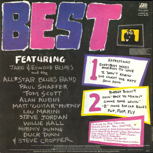 The Blues Brothers - Best Of The Blues Brothers tweedehands soul LP bij Run4Records