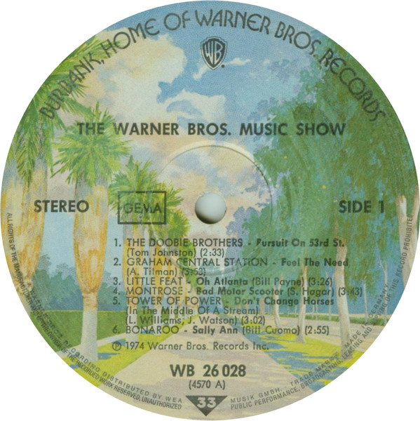Various - The Warner Bros. Music Show tweedehands film/tv LP bij Run4Records