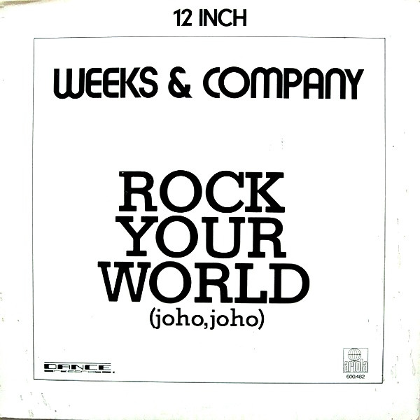Weeks & Co. - Rock Your World (Joho, Joho) tweedehands disco LP bij Run4Records